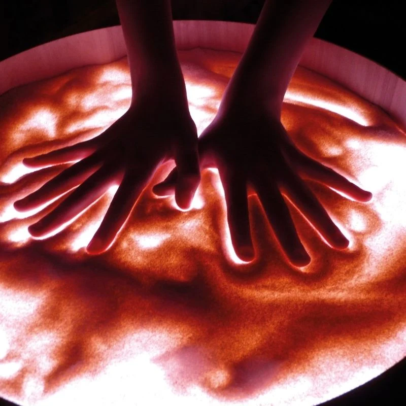 Table Ronde Lumineuse