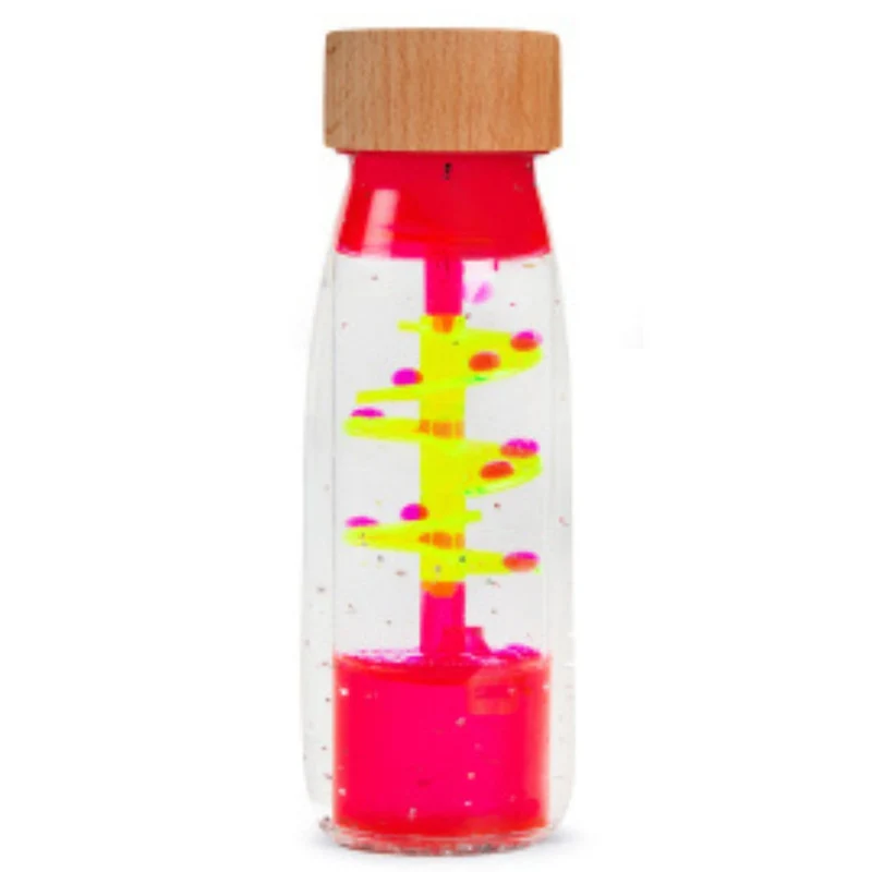 Bouteille Sensorielle Move Spirale Pink