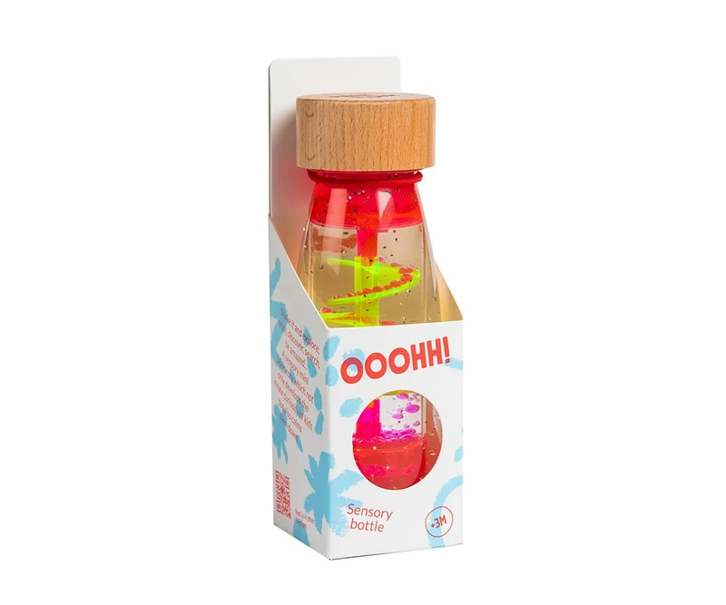 Bouteille Sensorielle Move Spirale Pink