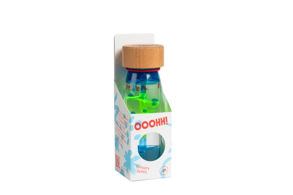 Bouteille Sensorielle Move Spirale Blue