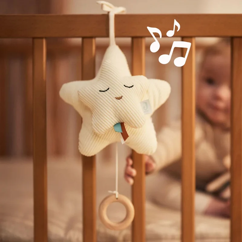 Peluche Musicale Star - Ivory