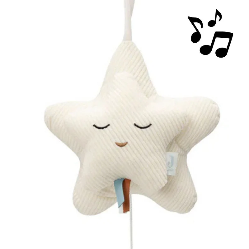 Peluche Musicale Star - Ivory