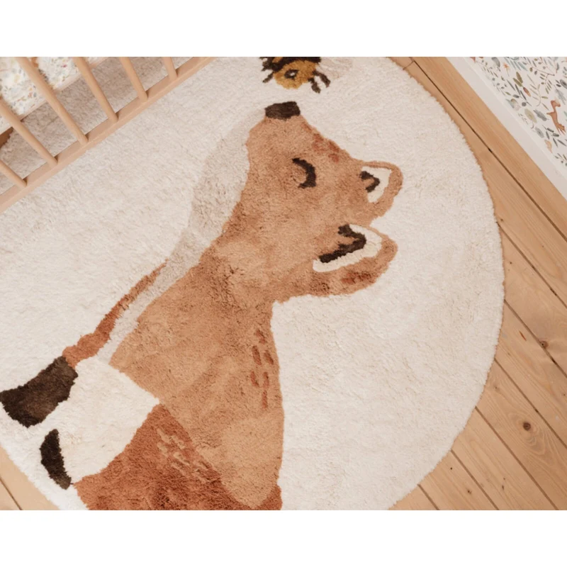 Tapis - Renard - 110 x 110 cm