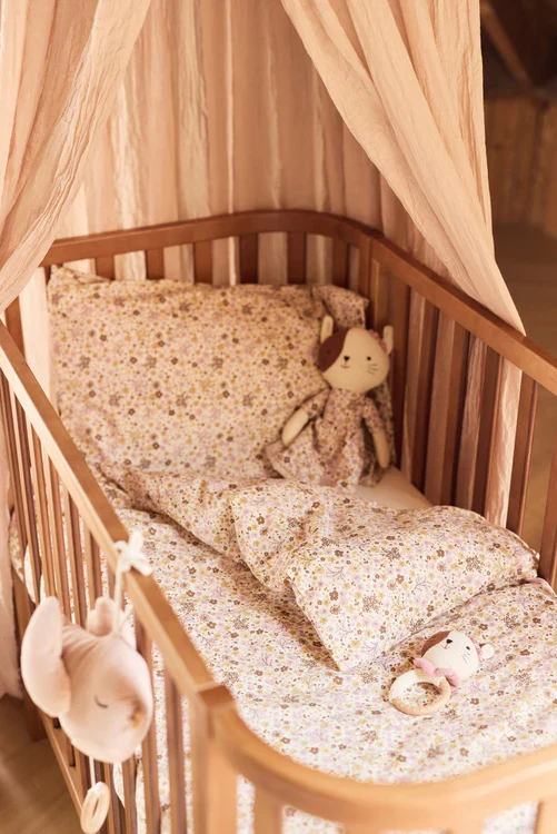 Housse de couette et taie 100x140cm - Flower Fairies