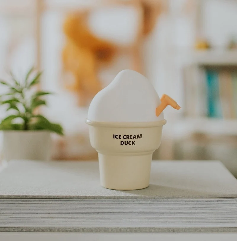 Veilleuse rechargeable Glace ice duck