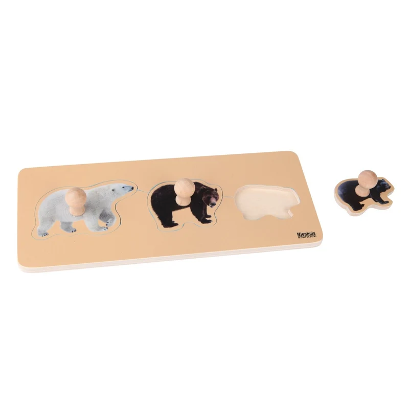 Puzzle tous petits : 3 ours