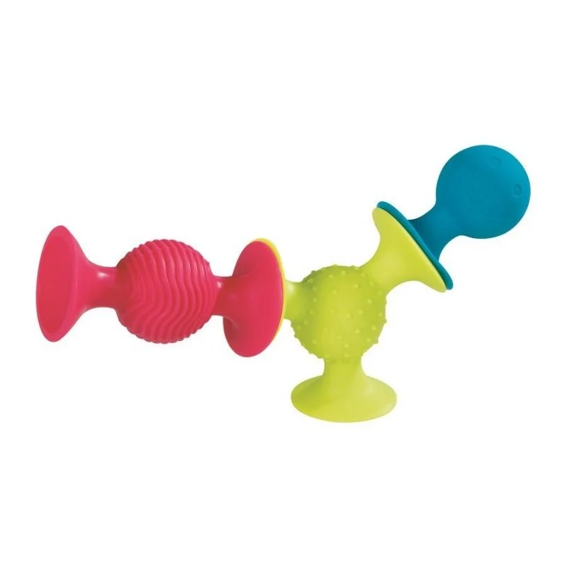 Hochets sensoriels à ventouses