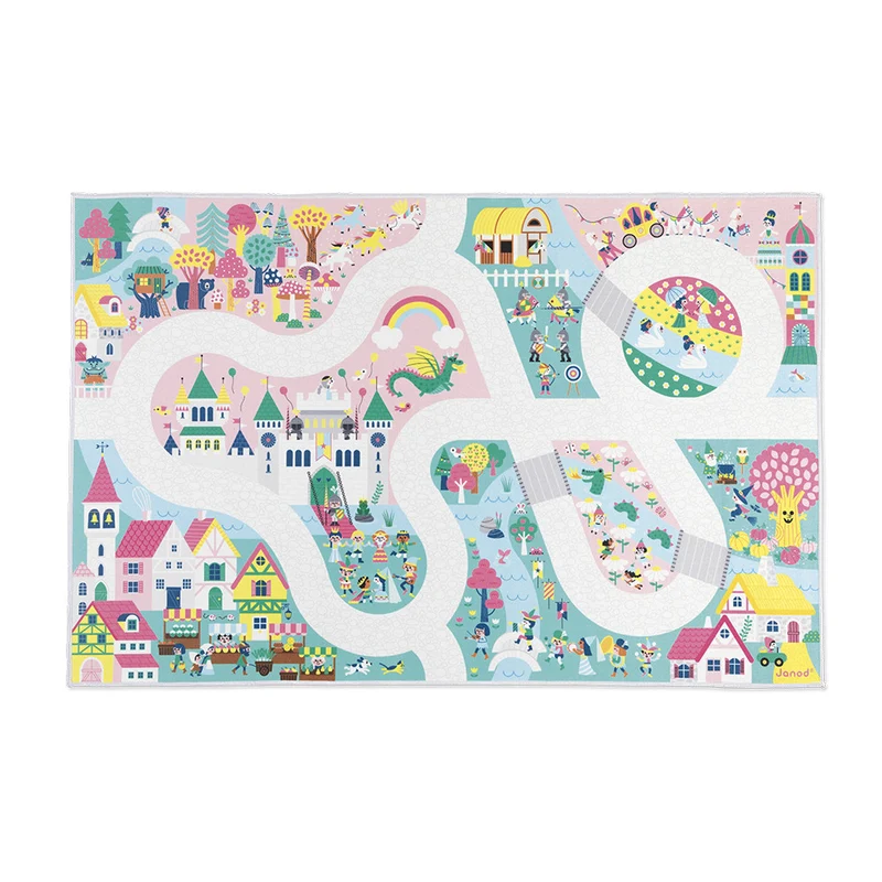 Tapis avec circuit Royaume enchanté - Cross Roads