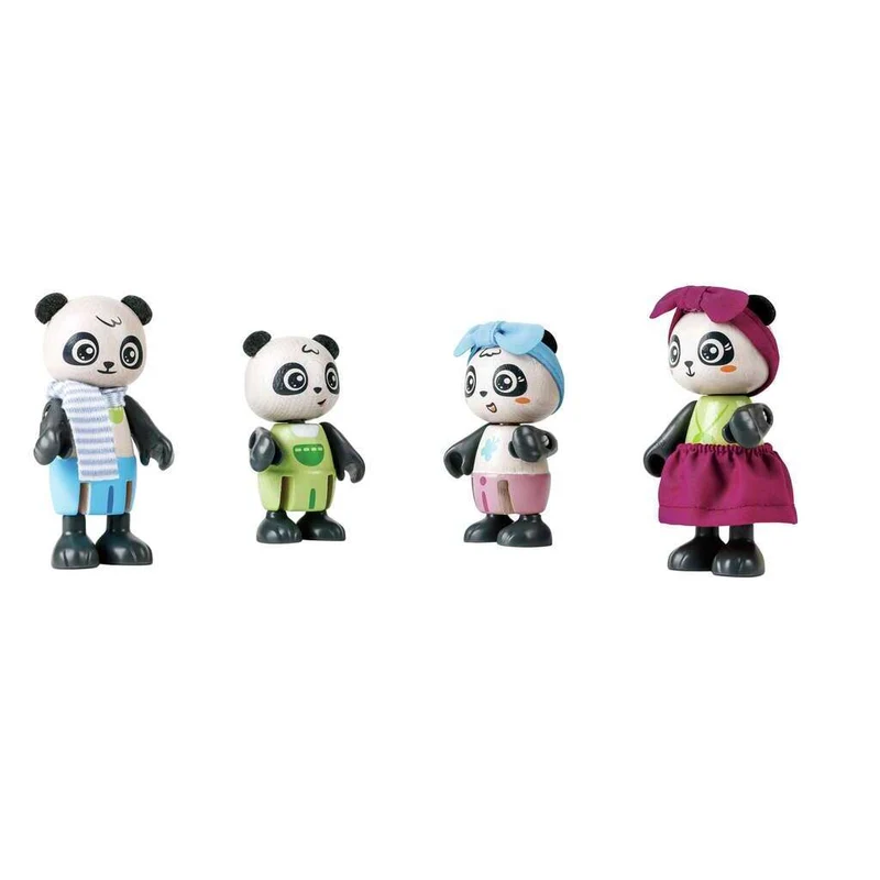 Maison en bambou des Pandas