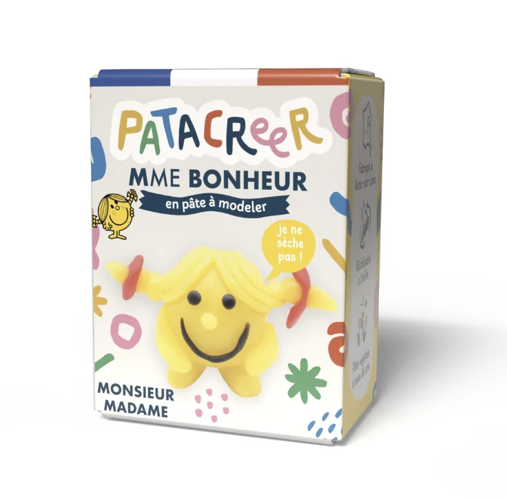 Kit à fabriquer Mme BONHEUR en pâte à modeler