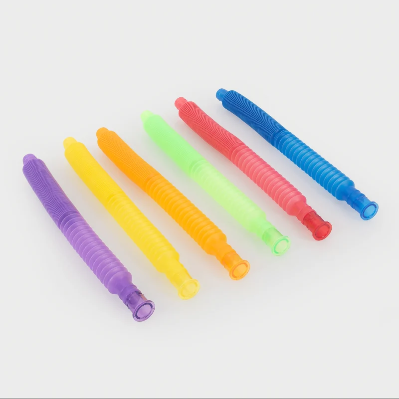 6 Fidget Tubes extensibles