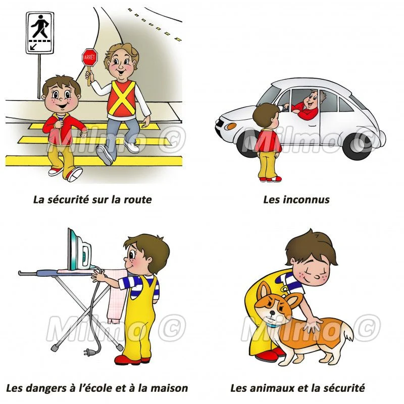 Pictogrammes 3 - Grandir et jouer en toute sécurité