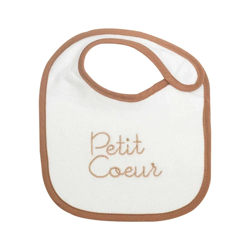 Lot de 6 bavoirs naissance brodés 0-4 mois