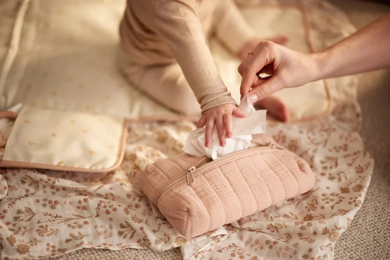 Housse pour lingettes - Wild Rose