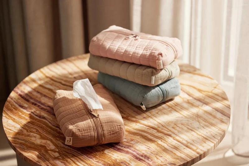 Housse pour lingettes - Olive