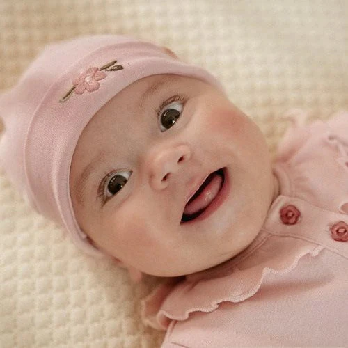 Bonnet bébé - Blossom 0-3 mois ou 3-6 mois