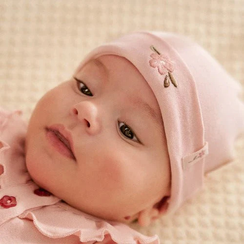 Bonnet bébé - Blossom 0-3 mois ou 3-6 mois