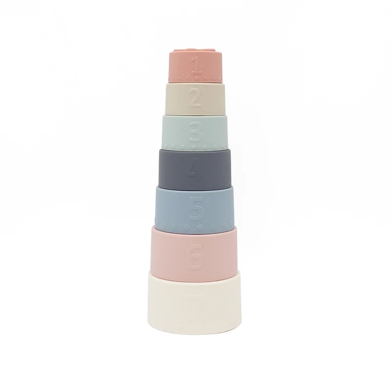 Tour à empiler silicone