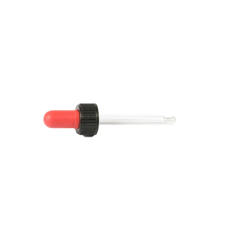 Exercice de dégustation : Compte-gouttes avec bouchon à vis - Rouge - Nienhuis AMI
