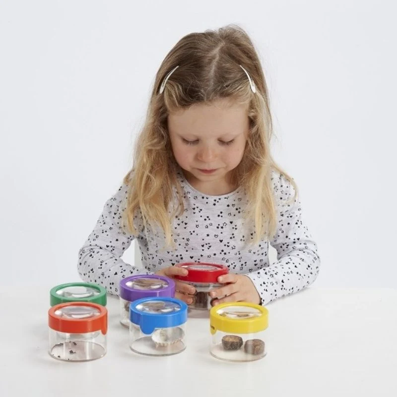 Pots sensoriels à grossissement