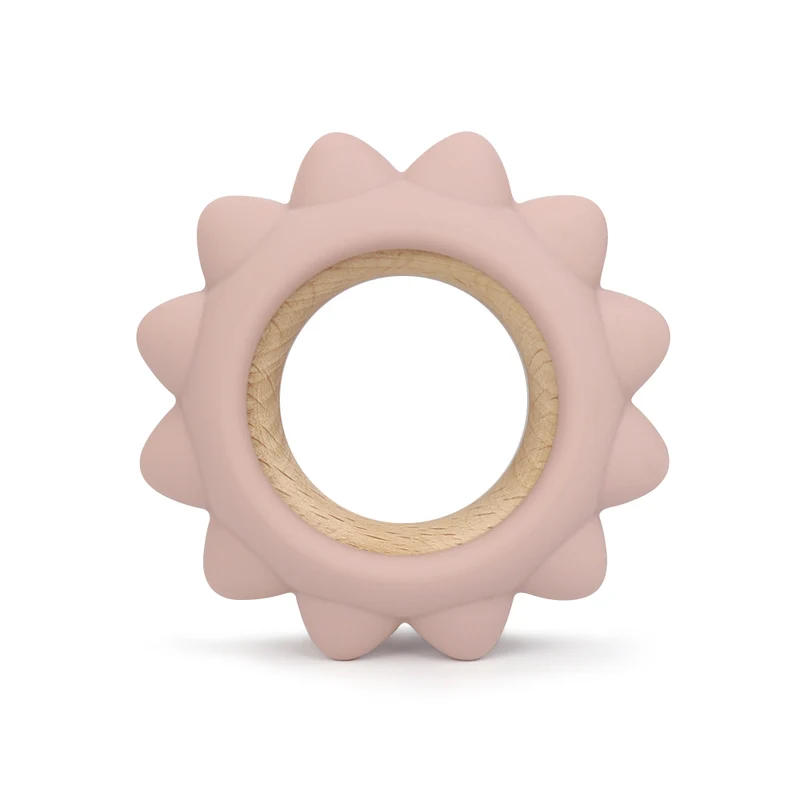 Anneau de dentition soleil pale pink