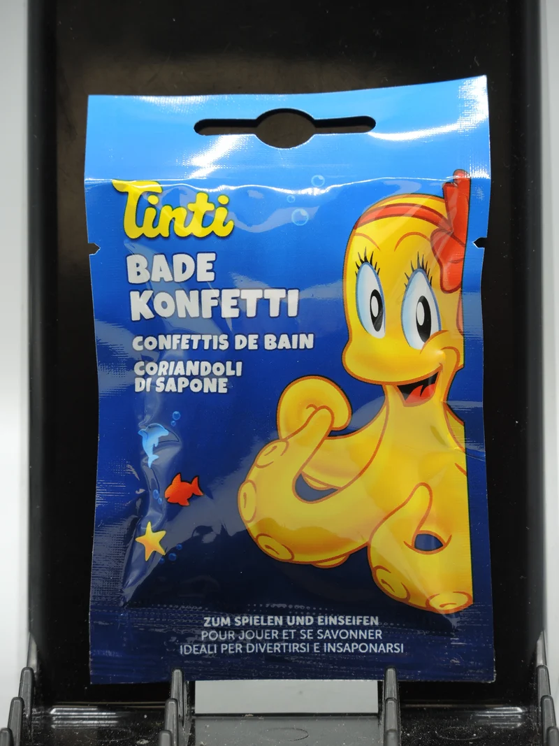 Confettis de bain multicolores, 6g, Tinti
