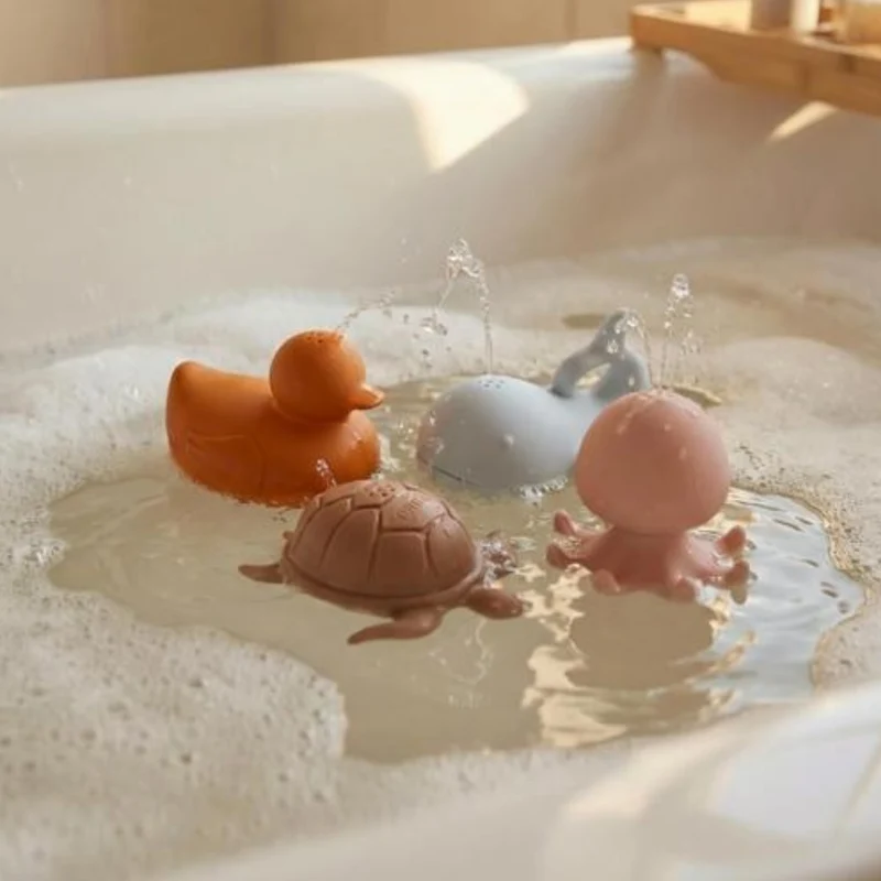 Jouet de bain 4 animaux océan