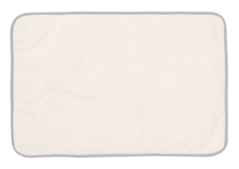 Matelas à langer nomade en coton gaufré nuage