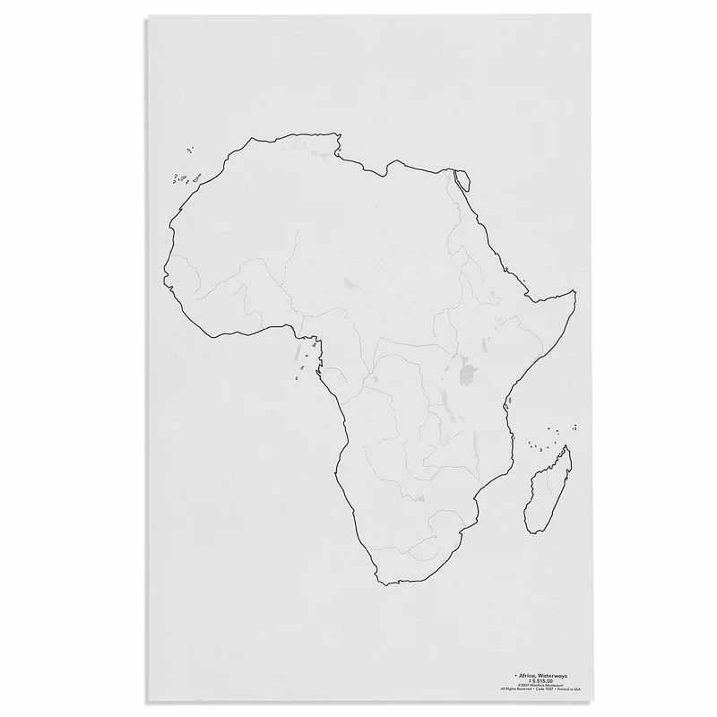 Cours d'eau de l'Afrique x 50 - Nienhuis AMI