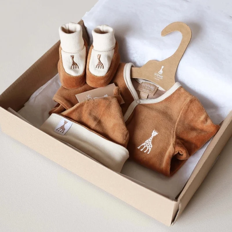 Coffret Naissance Sophie la Girafe - Camel
