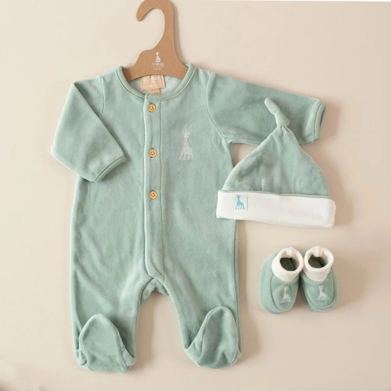 Coffret cadeau Sophie la Girafe - Vert Sauge