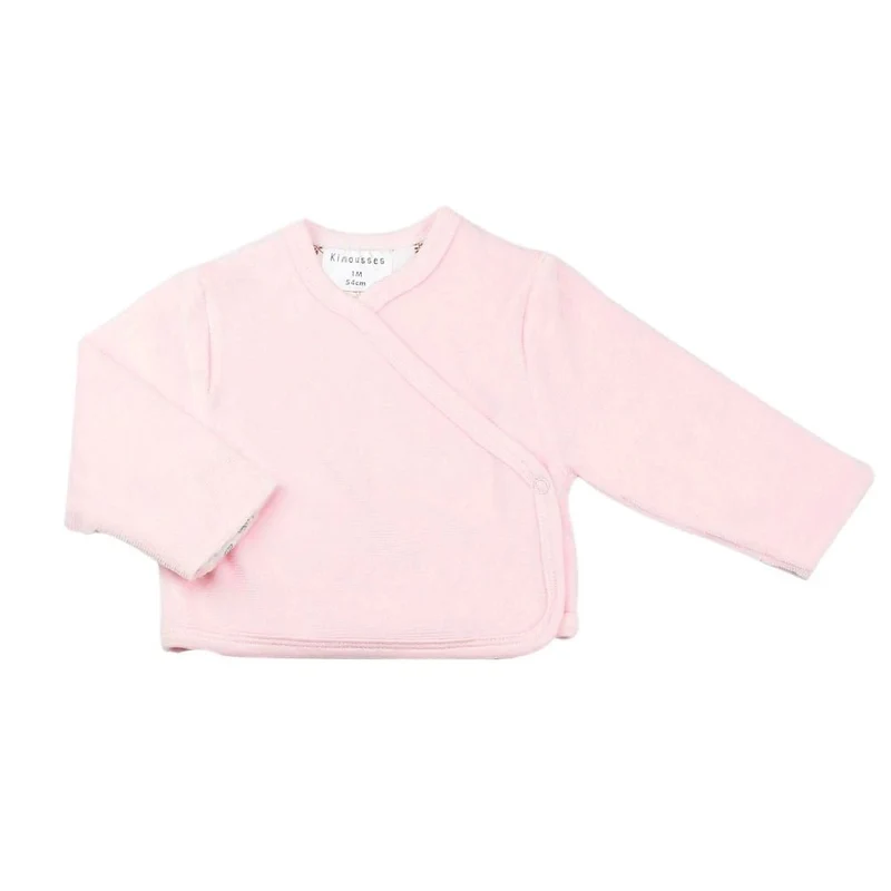 Ensemble naissance fille 4pcs - Rose des bois