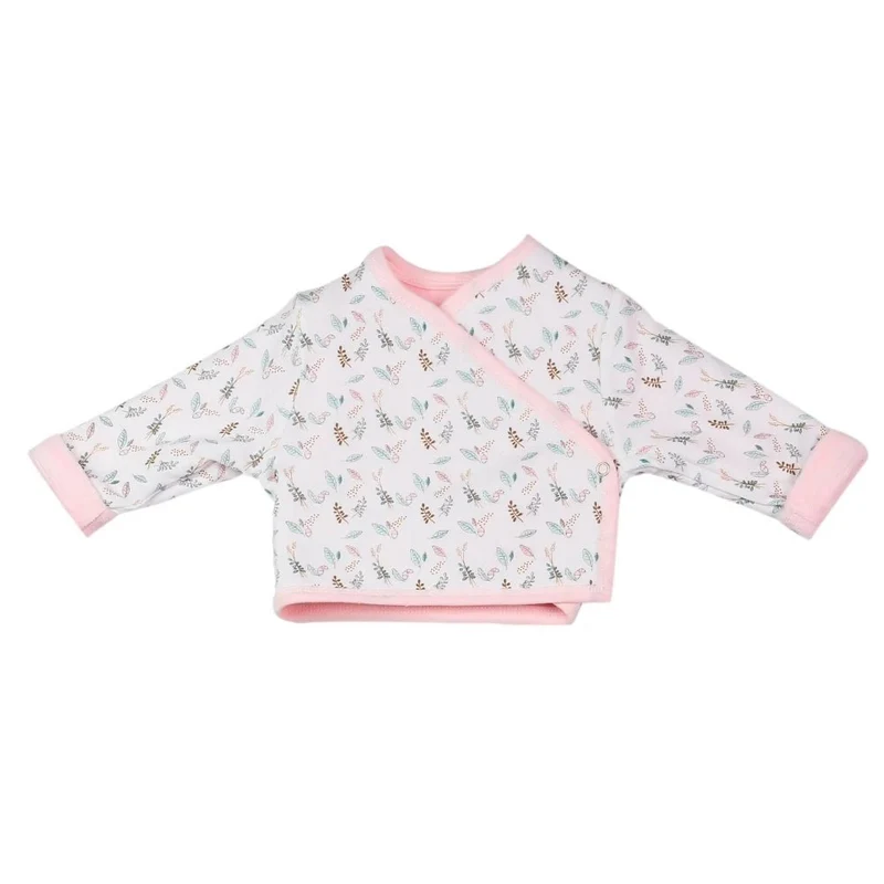 Ensemble naissance fille 4pcs - Rose des bois