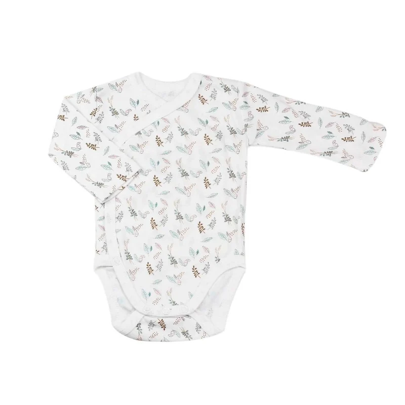 Ensemble naissance fille 4pcs - Rose des bois