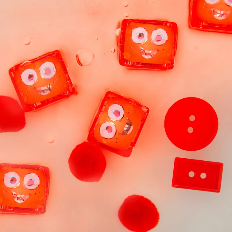 SAMMY CUBES LUMINEUX ROUGE
