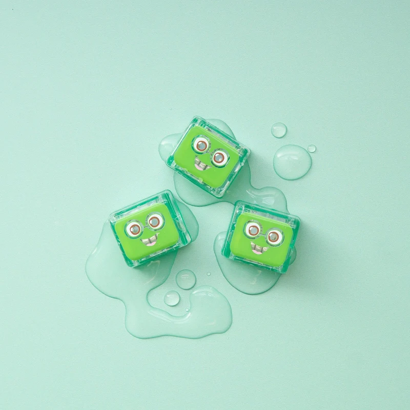 PIPPA CUBES LUMINEUX VERT