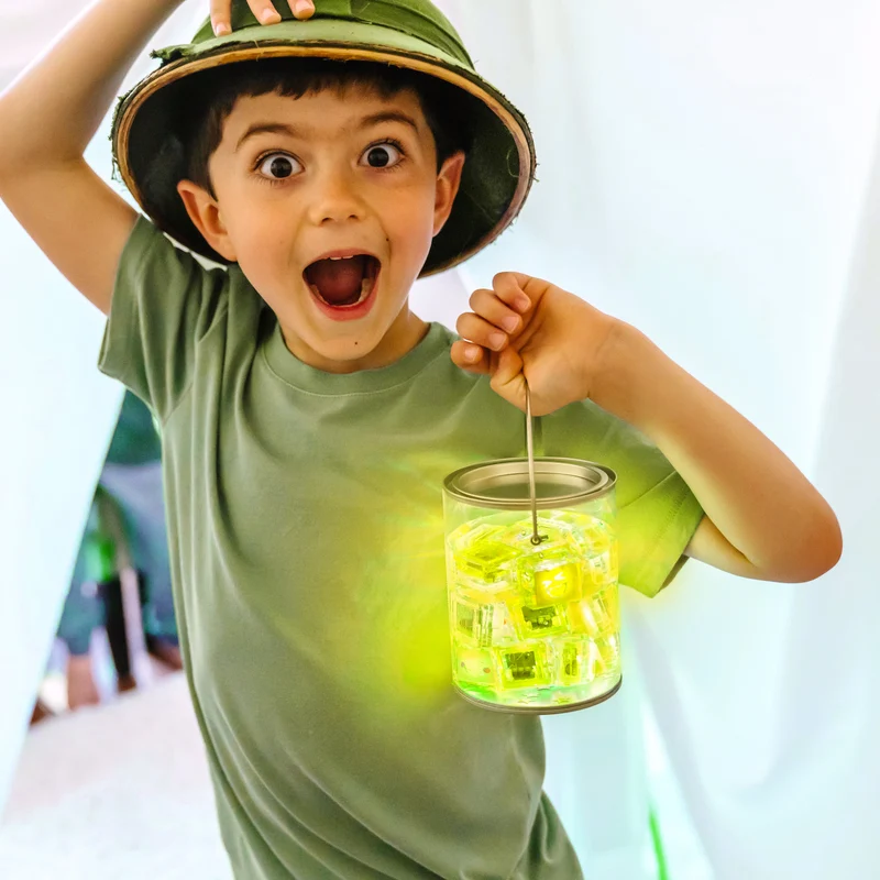 PIPPA CUBES LUMINEUX VERT
