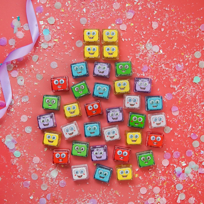 PIPPA CUBES LUMINEUX VERT