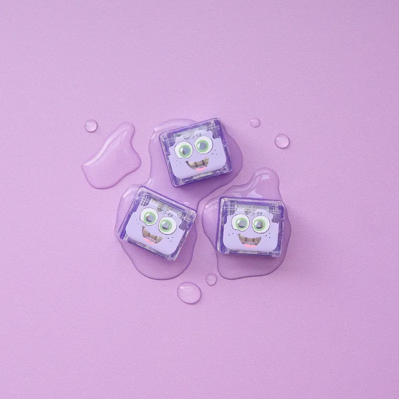 LILA CUBES LUMINEUX VIOLETS