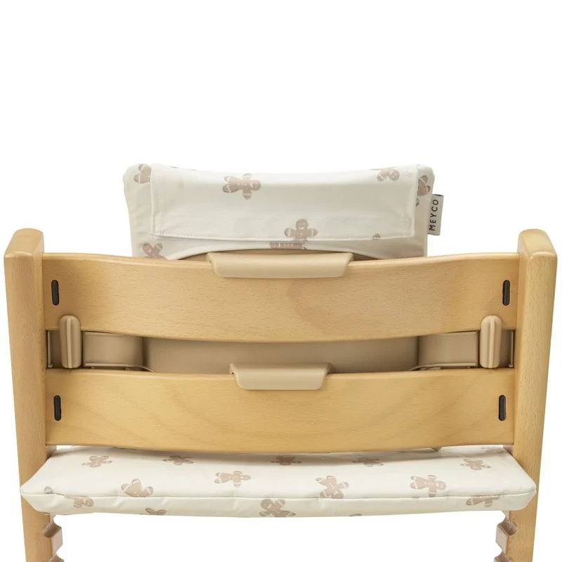 Coussin chaise haute Pain d'épices - sable doux