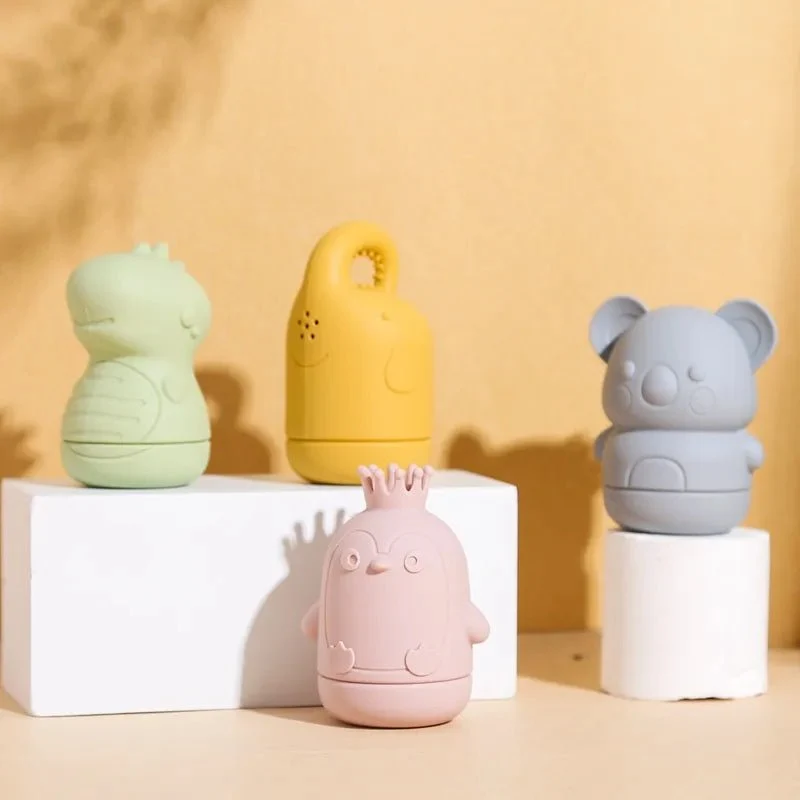 Jouet de bain 4 animaux mixte