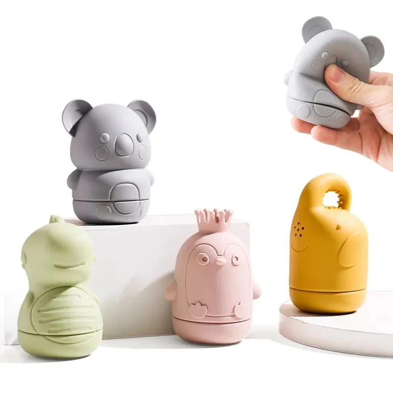 Jouet de bain 4 animaux mixte
