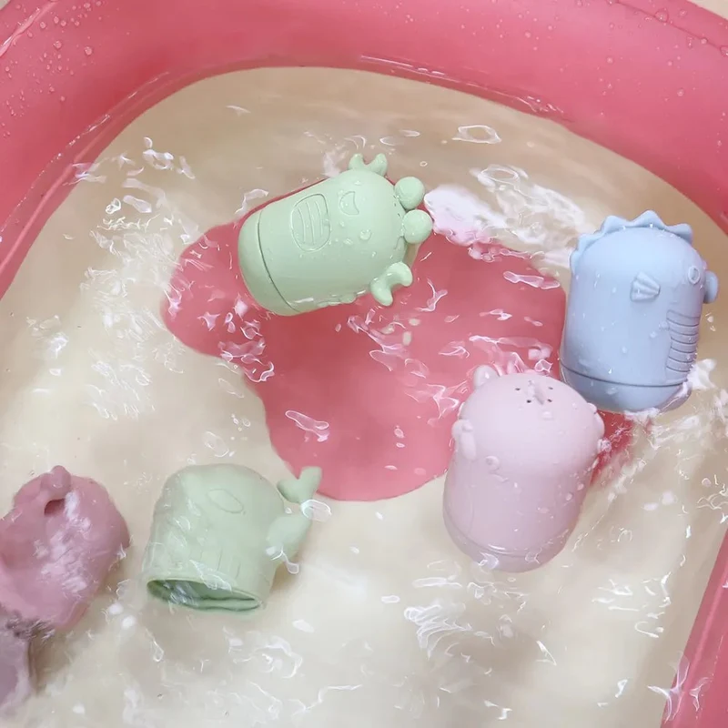 Jouet de bain 4 animaux de la mer