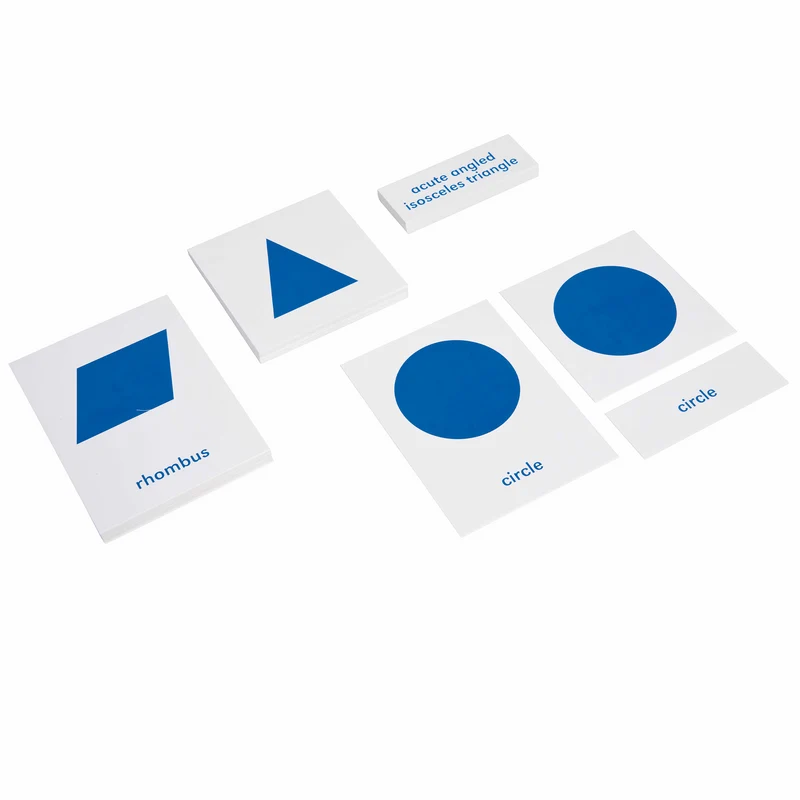 Cartes de nomenclature du cabinet de géométrie (en anglais) - Nienhuis AMI