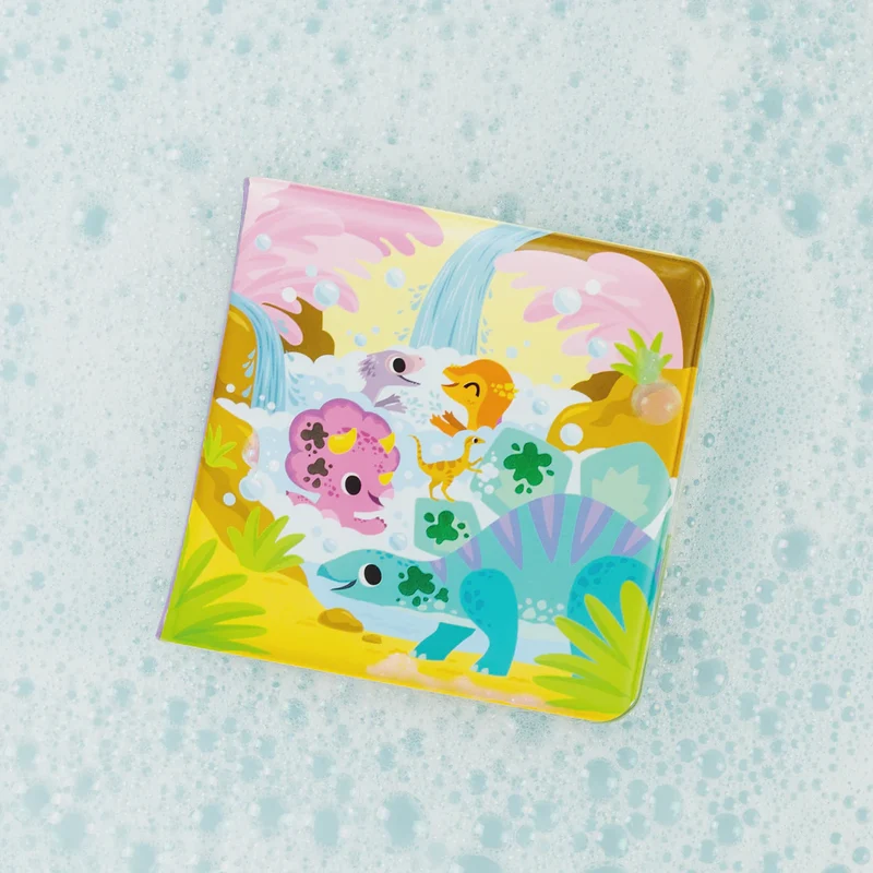 Livre de bain magique dinosaure