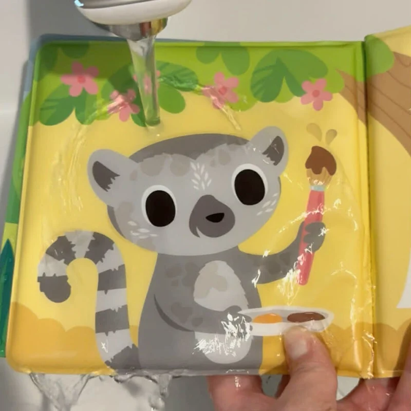 Livre de bain magique Messy Jungle