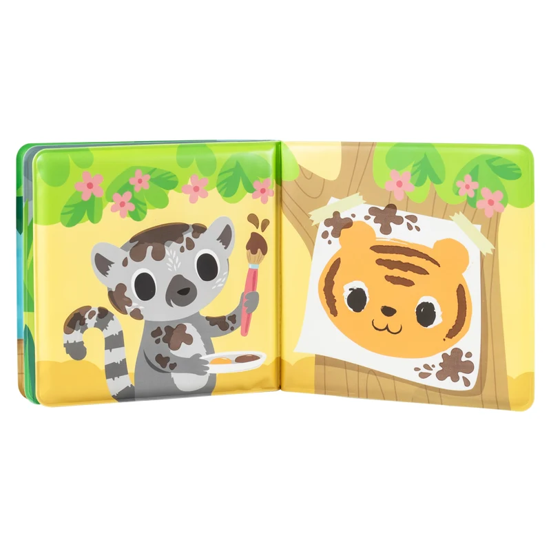 Livre de bain magique Messy Jungle