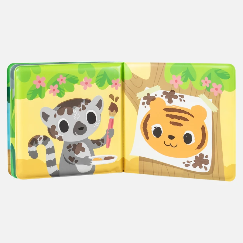 Livre de bain magique Messy Jungle