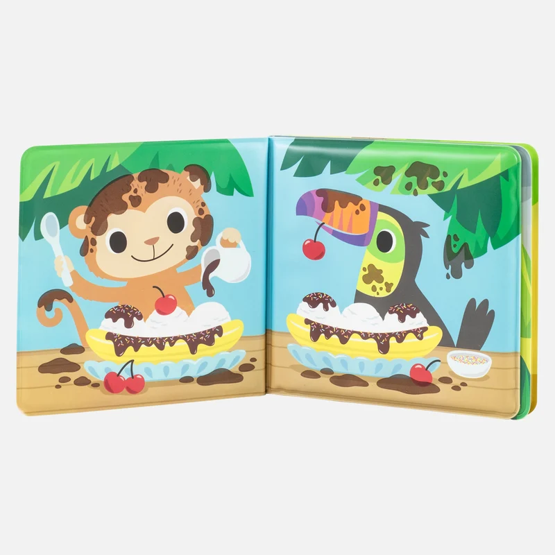 Livre de bain magique Messy Jungle