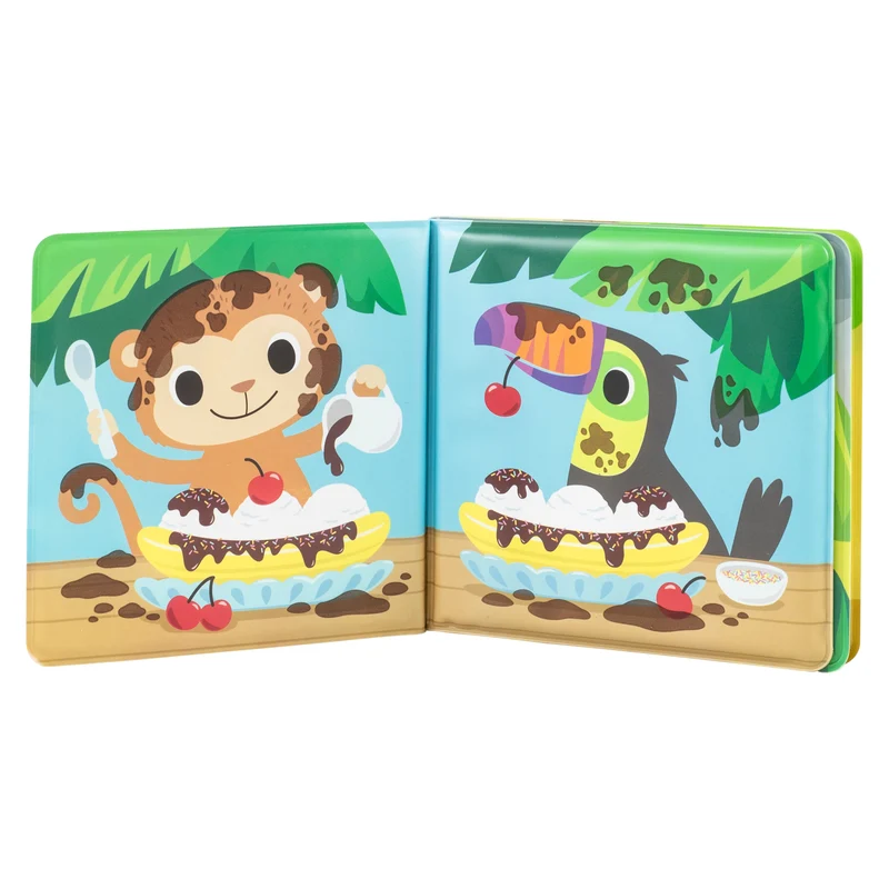 Livre de bain magique Messy Jungle